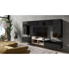 Piekaramais plaukts CALABRINI P100, melns